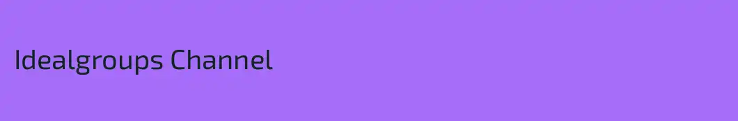 Idealgroups Channel